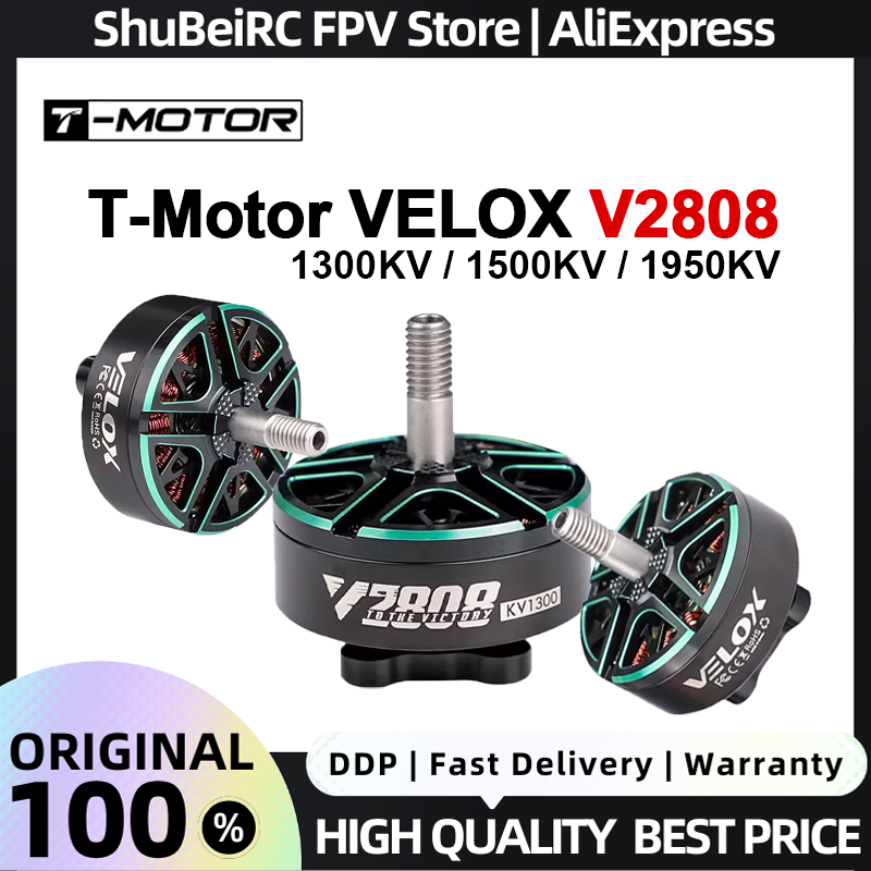 Walksnail Avatar Hd Goggles X - T-Motor VELOX V2808 ブラシレスモーター 1300kv 1500kv