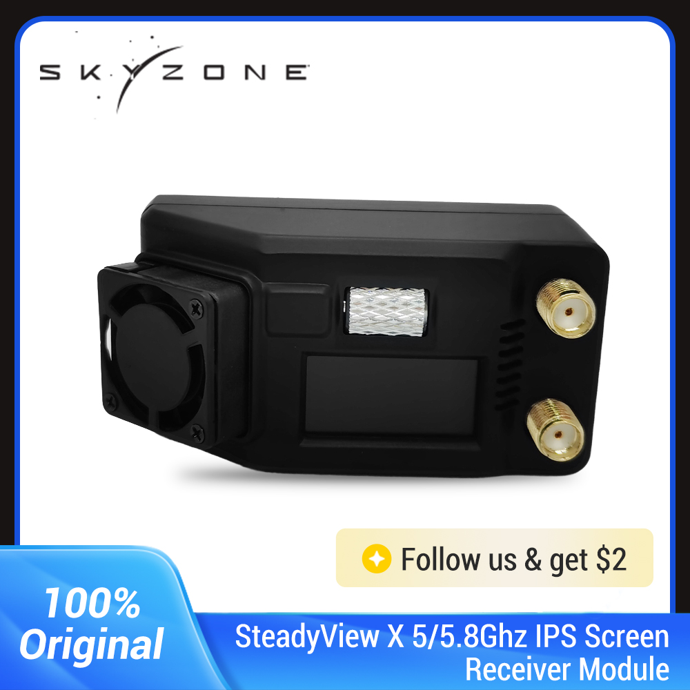 Skyzone Steadyview X Receiver Module - Skyzone SteadyView X 5.8Ghz IPS スクリーン