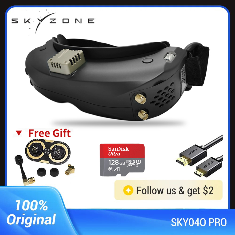 Skyzone Sky04O Pro Fpv Goggles - Skyzone SKY04O PRO 1280x720 OLED FPVゴーグル