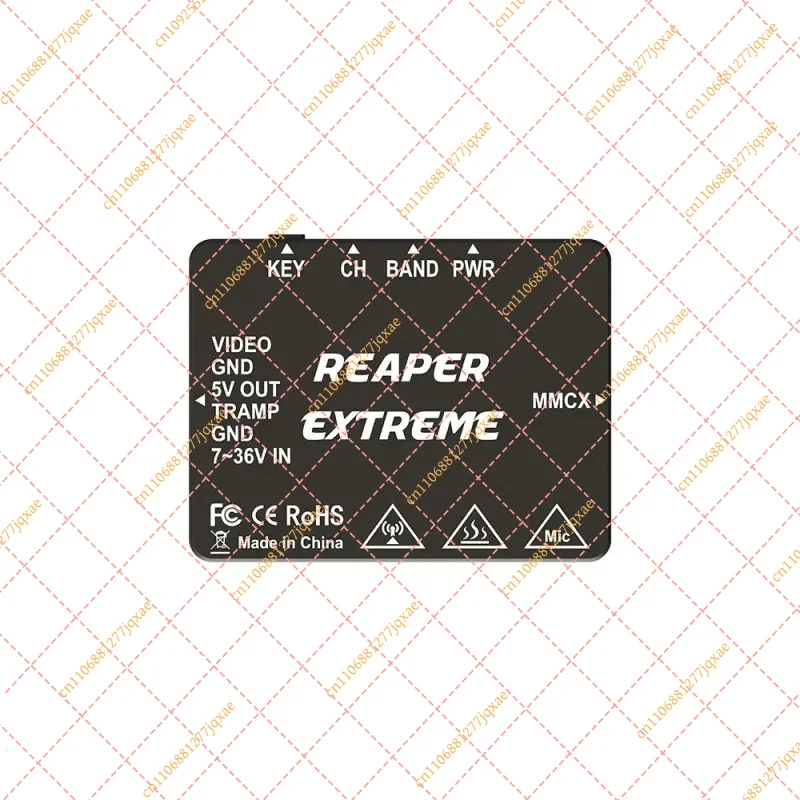Foxeer Reaper Extreme 2.5W Vtx - Foxeer Reaper Extreme：2.5W 5.8G VTX、CNC熱放散＆ピットモード搭載、信頼性の高い長距離FPV飛行を実現
