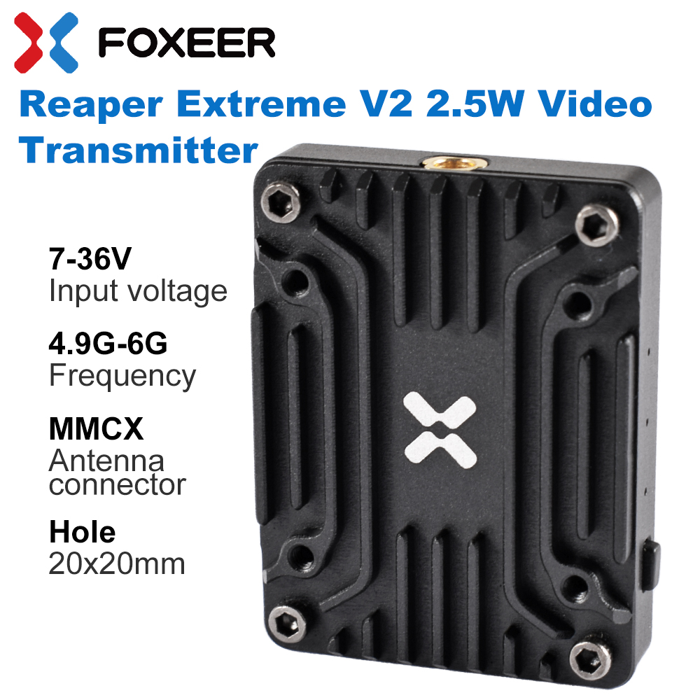 Foxeer 5.8g Reaper Extreme V2  - Foxeer Reaper Extreme 2.5W Vtx のレビューと価格