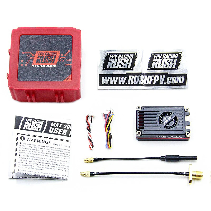 RUSH MAX SOLO 5.8GHz 2.5W VTX  - Rushfpv Rush Max Solo 5.8G 2.5W Vtx のレビューと価格