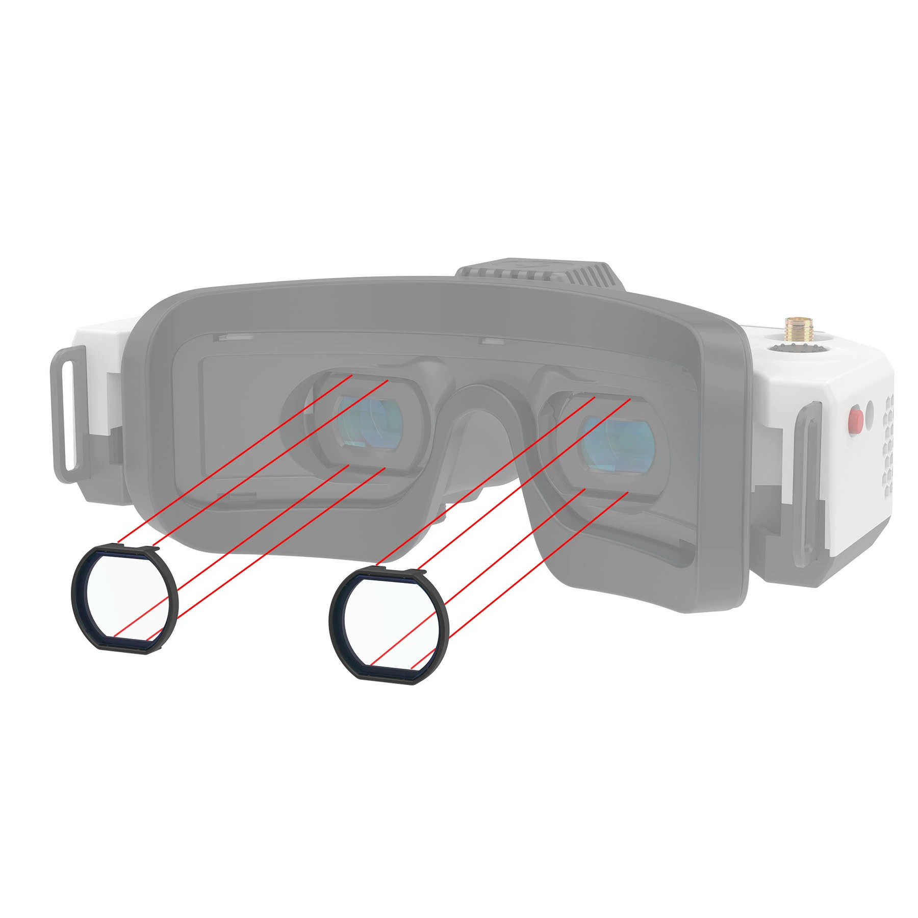 HDZeroゴーグル2 FPV HDデジタルゴーグル、超低遅 - Hdzero Goggles Digital Hd Fpv のレビューと価格