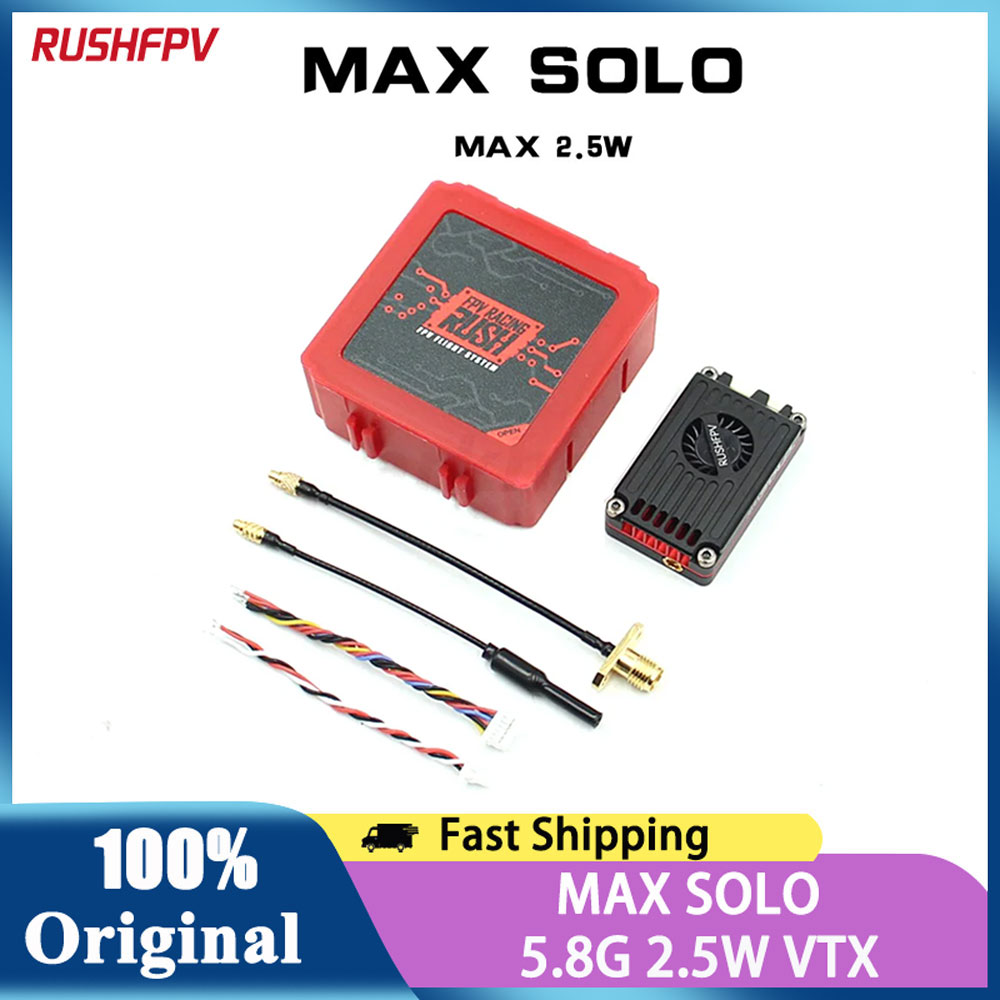 RUSHFPV RUSH MAX SOLO 5.8GHz 2 - Rushfpv Rush Max Solo 5.8G 2.5W Vtx のレビューと価格