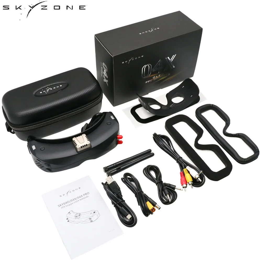 SKYZONE SKY04X PRO FPVゴーグル OLE - Skyzone Sky04X Pro Oled Fpv Goggles のレビューと価格