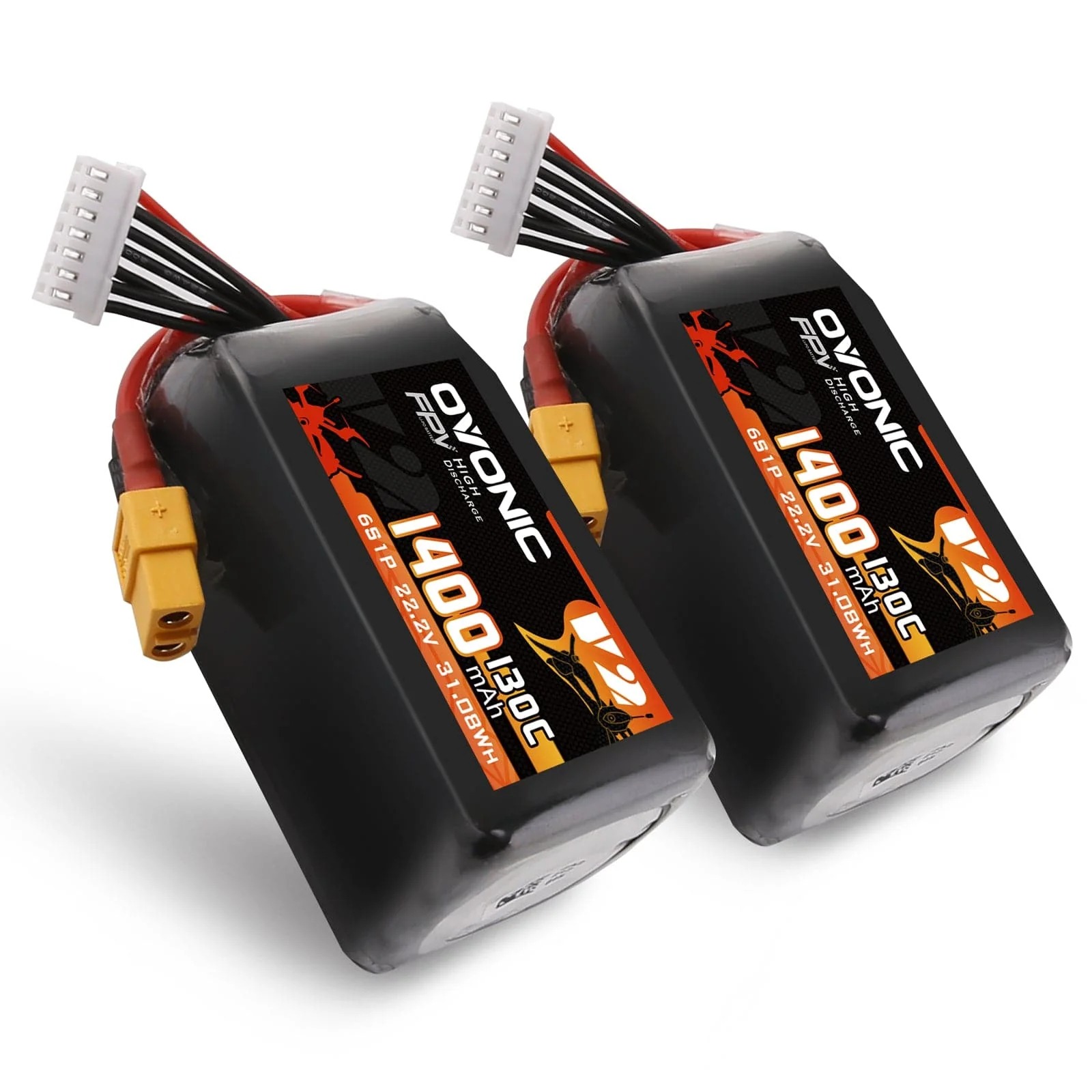 Ovonic 6S LiPoバッテリー 22.2V 1400 - Walksnail Avatar Hd Goggles X のレビューと価格
